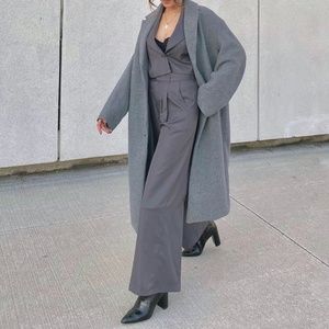 Cropped Blazer & Pants Set